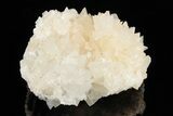 Fluorescent Calcite Crystal Cluster on Barite - Morocco #190886-1